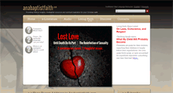 Desktop Screenshot of anabaptistfaith.com